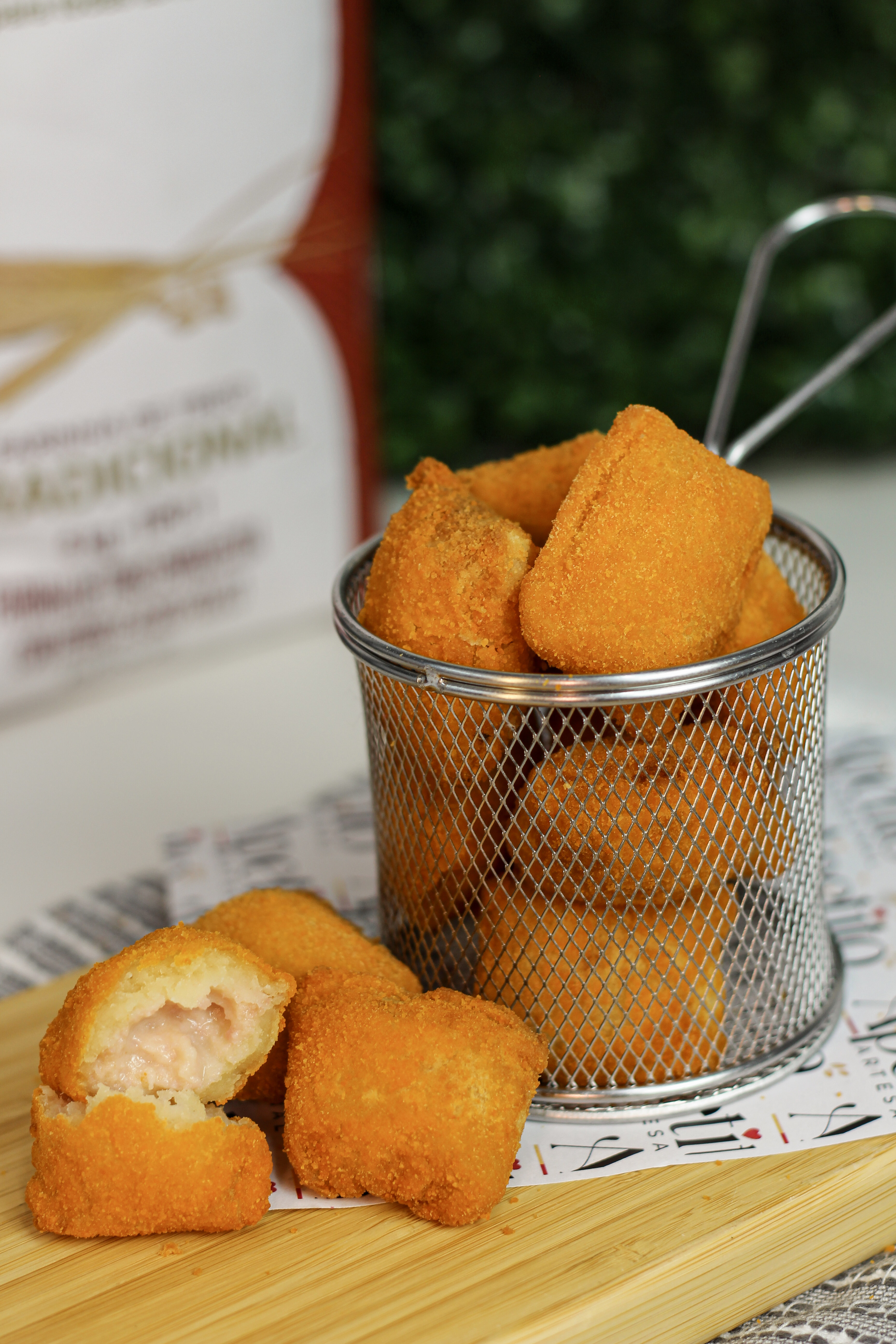 Travesseirinho de Presunto e Queijo